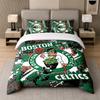 3Pcs Bedding SetCeltic FC Soft Bed Sheet and Two Pillowcases Home Bedroom Decor
