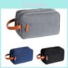 Double-layer Travel Toiletry Bag Men's Business Portable Toiletry Storage Bag Moisture-proof Large Capacity Cosmetic Bag Wholesale