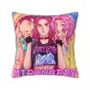 Kpop Demon Hunters Huntrix Printed Pillowcases Cushion Cover Throw Pillow Cover Y2K Home Decor Square Multi-Size