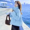 Winter Women Warm Cotton Jacket Thickened Short Loose Parka Harajuku Womens Quilted Jacket Fashion Casual Waterproof Cotton Coat