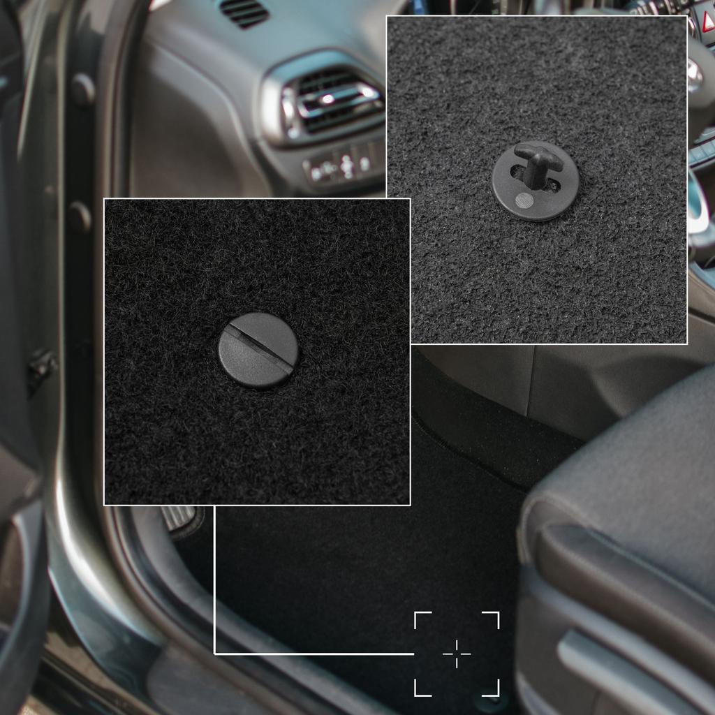 Basic Velour Car Mats, For Bmw 6 G32 Gt Gran Turismo (2017-)