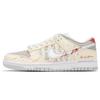Dunk Abrasion Resistant Abrasion Resistant Low Top Skateboard Shoes Women's Light Yellow DD1503-103(Team24-)