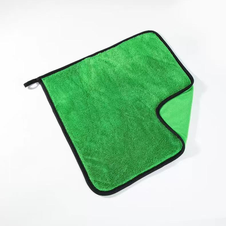 Double-sided Braided Car Wash Towel - Absorbent and Durable