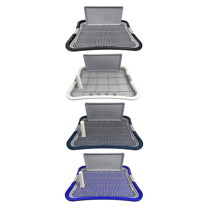Dog Toilet Pet Mesh Training Potty with Protection Wall No Spilling No Leaking Keep Paw Dry Dog Potty Tray for Outdoor Home