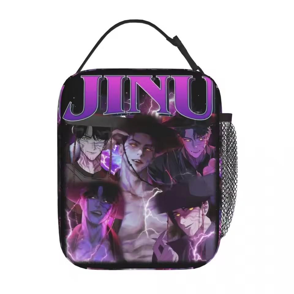 Temporada Escolar Animación de Dibujos Animados Bolsa de Almuerzo Niños Estampado Completo Bolsa Térmica Digital 3D Bolsa Portátil para Picnic al Aire Libre