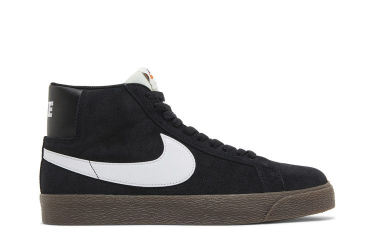 Nike SB Zoom Blazer Mid Black White Dark Gum Men's Sneakers