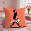 Aesthetic Art JJeanJullien Cushion Cover Square Short Plush Pillow Case Living Room Sofa Home Decor Funda X