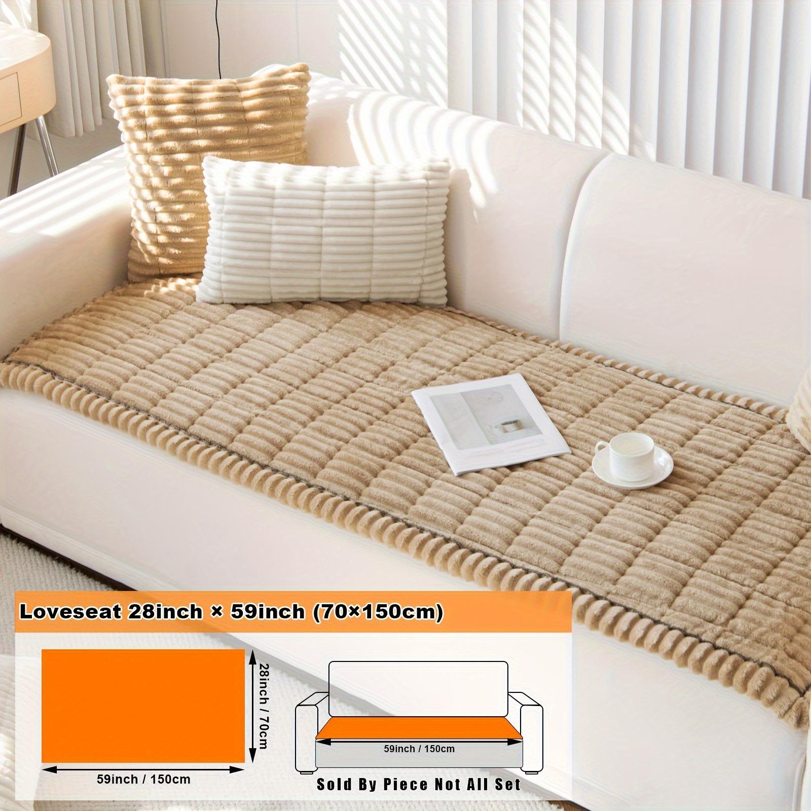 

Эксклюзивный нескользящий вельветовый чехол на подушку для дивана Осень/Зима 2025 60x60 cm (Single Seat 24x24)