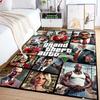 Vibes Vice City carpet printing Home Decor Art Protective pad Bathroom mat