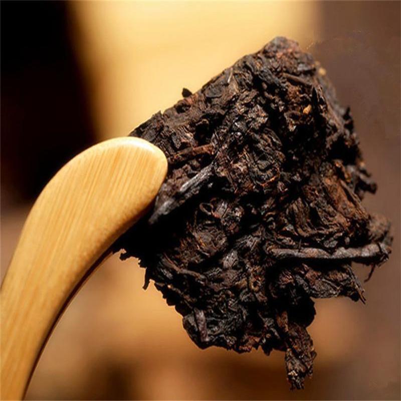 100g Pu'er Tea Brick Ripe Puer Tea Ancestor Antique Older Puerh Pu-erh Black Tea