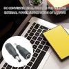 7.4x5.0mm Buchse auf 5.5x2.5mm Stecker Adapter Umwandlungskopf für Laptops Notebook Computerzubehör