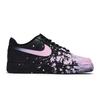 Nike Air Force 1 07 Rezistente la Alunecare Rezistente la Abraziune Partea Joasă Pantofi Skateboard Unisex Negru Roz CW2288-001(Team80-S-BOX)