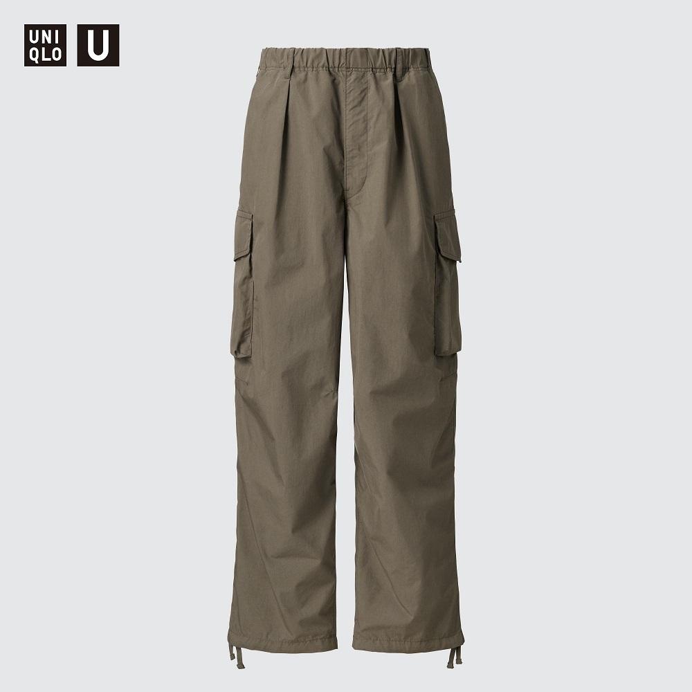 【BAON】Ojichi Parachute Wide Cargo Pants Buy Uniqlo Wide Fit Parachute Cargo Pants Uniqlo U at