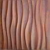 12 Pannelli Murali 3D Goffrati PVC Spessore 0,8 cm per Decorazione Parete di Sfondo Casa Hotel
