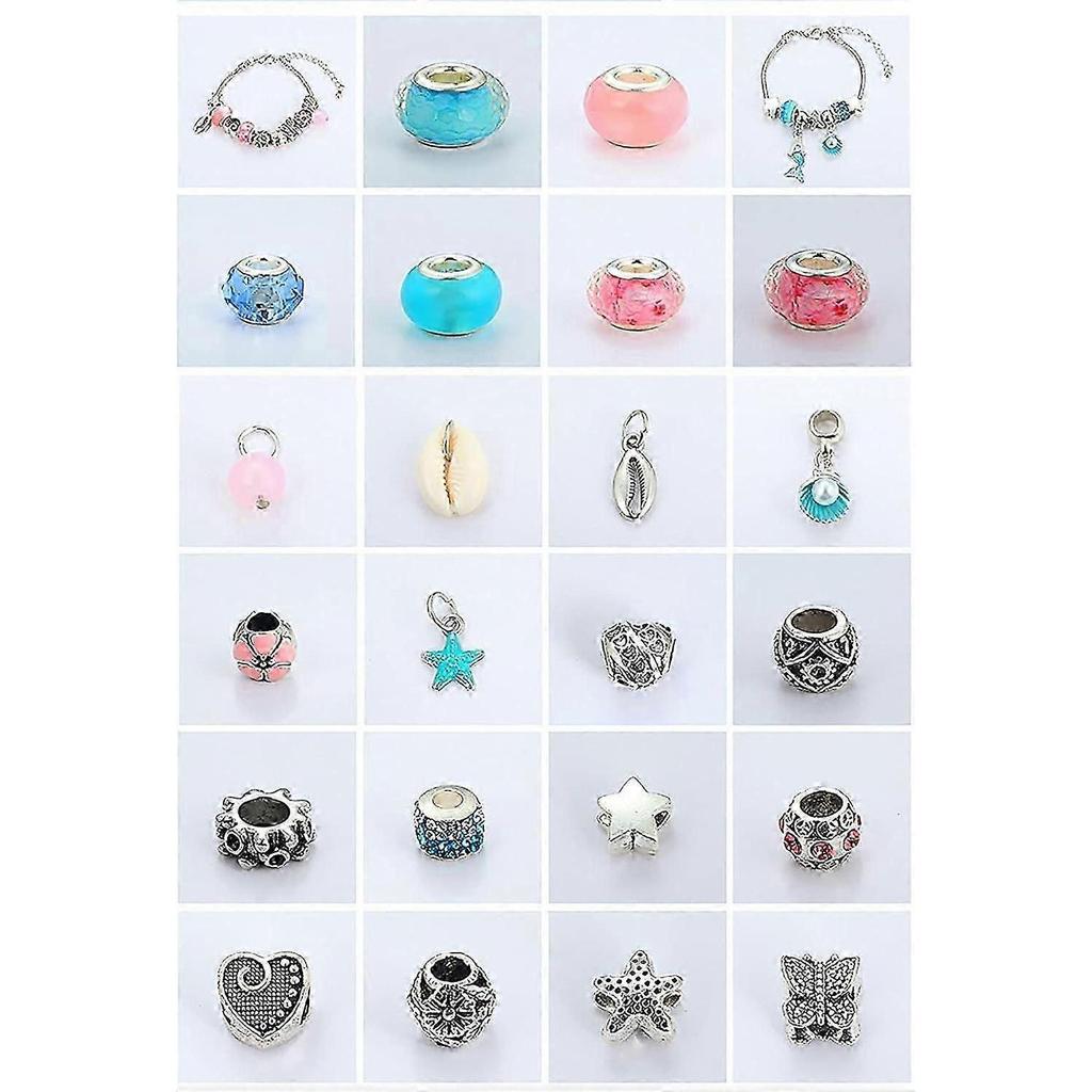Christmas gift box 2025 featuring beaded jewellery and countdown calendar