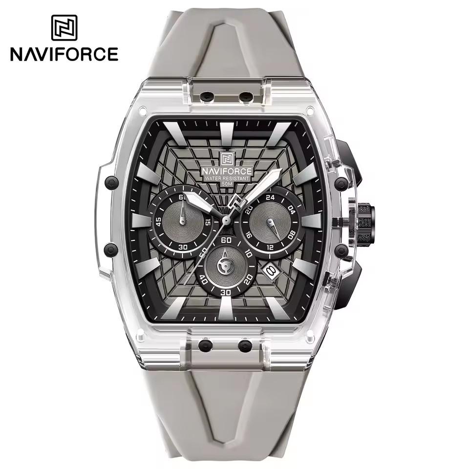 NAVIFORCE NF6113 Men s Chronograph Quartz Watch Manufacture in China Trade Men Current Reloj Private Label Sports Watches Digital Wristwatches