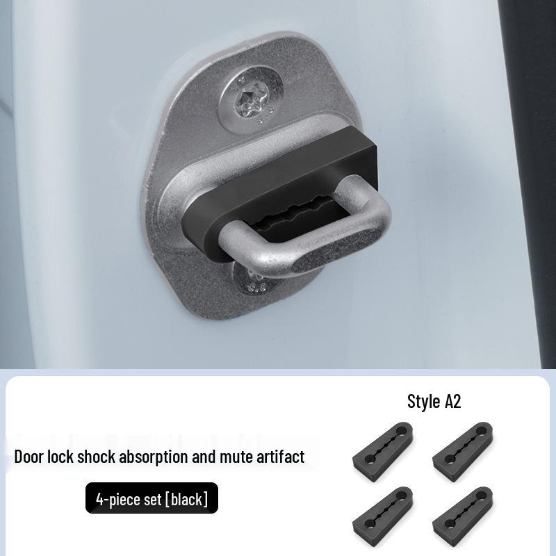 

Silicone Car Door Latch Protector: Shock-Absorbing, Anti-Collision, Noise-Reduction Rubber Pad