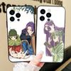 The Apothecary Diaries Animation Phone Case For IPhone 17 Air 16 15 14 13 Pro Max 11 12 Black Silicone Cover