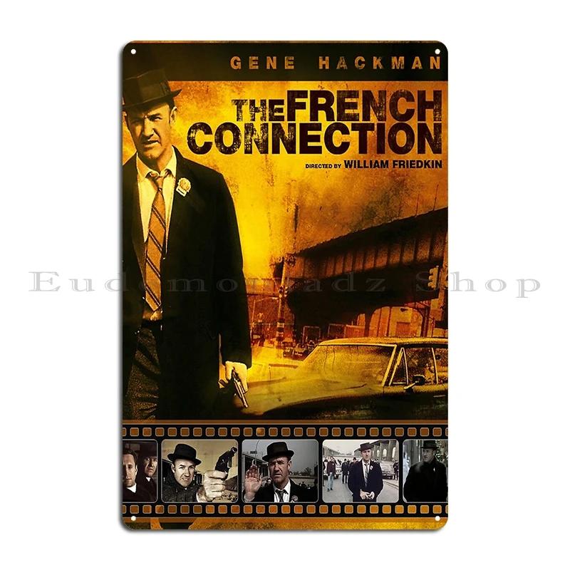 Death In Venice Minimalist Movie The French Connection Retro Poster Metal Kitchen Party Pub Design Wall Cave Tin Sign Poster 20x30cm(7.8x11.8inch)