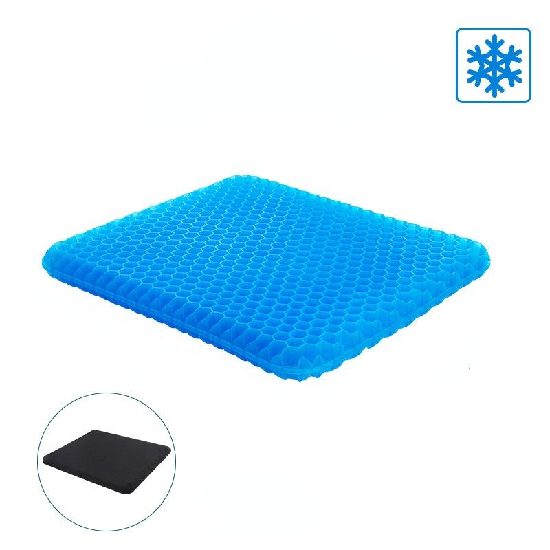 

Гелевая подушка Сотовая двухслойная Автомобильная Офисная подушка Прохладная Ледяная Летняя подушка 800g+Cloth Cover