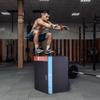 3 in 1 Plyometric Jump Box, 30/24/20 Inch Cotton Plyo Box, Platform & Jumping Agility Box, Anti-Slip Fitness Exercise Step Up Box for Home Gym