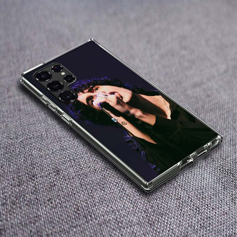 Singer S-Sombr Phone Case For Samsung Galaxy S24 S23 S21 S20 FE S22 S26 Ultra S25 Edge S10 Plus Cover Clear TPU Capa Shell Coque