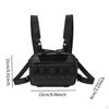 Fishing Gear Bag Multifunction Chest Pouch for Outdoor Sports Camping Hiking