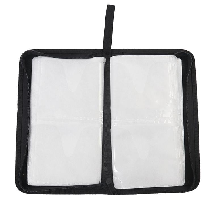 CD DVD Booklet Mercerized Fabric Handbag CD Storage Case- CD/DVD Organizer Case
