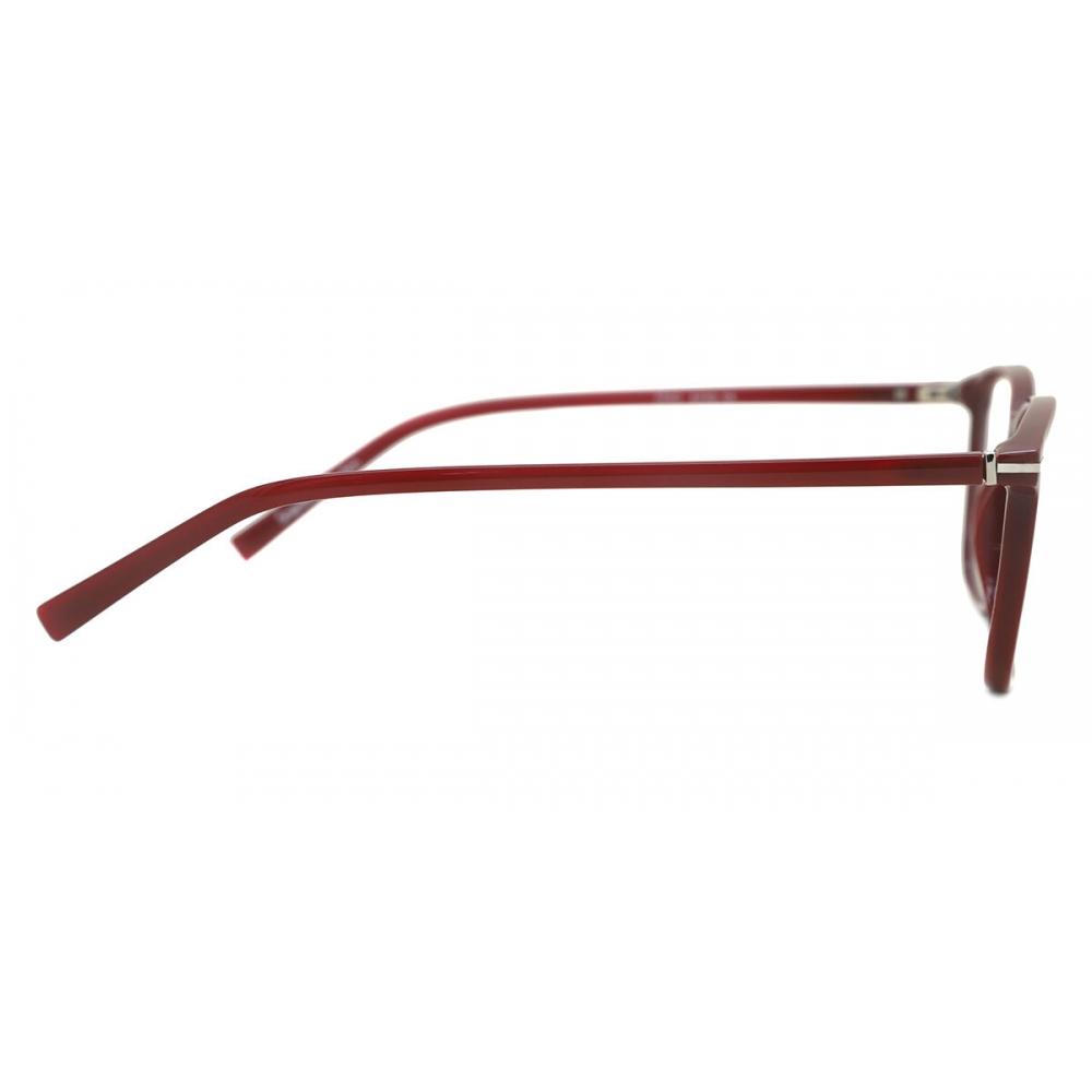 Full Rim Square Dark Burgundy Smartbuy Collection Elk Ac9g Fashion Unisex Eyeglasses