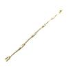 Les Trésors De Lily [E2226] - Gold Plated Bracelet 'Ariane' White Gold - 18 Cm 3 Mm