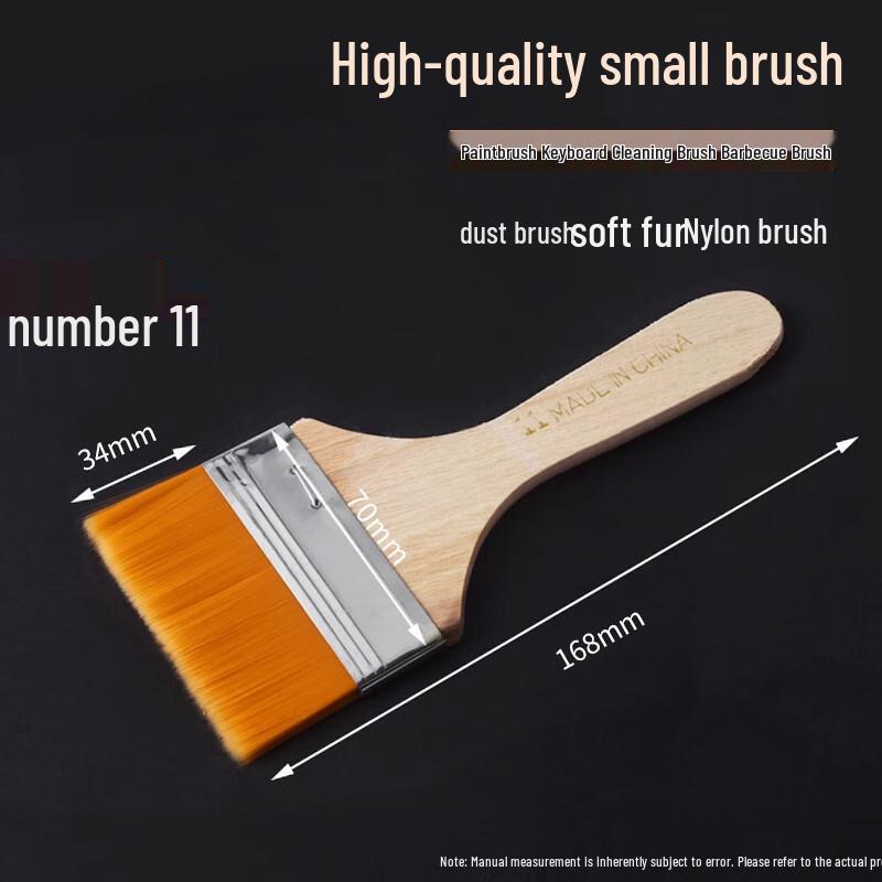 Nylon Soft Bristle Cleaning & BBQ Brush Set CN plug (adapter included)