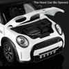 1:18 BMW Mini Cooper S Legierung Druckguss Spielzeug Modelle Autos Rad Stoßdämpfung Miniaturfahrzeuge Nach vorne schieben Auto Geschenke für Jungen