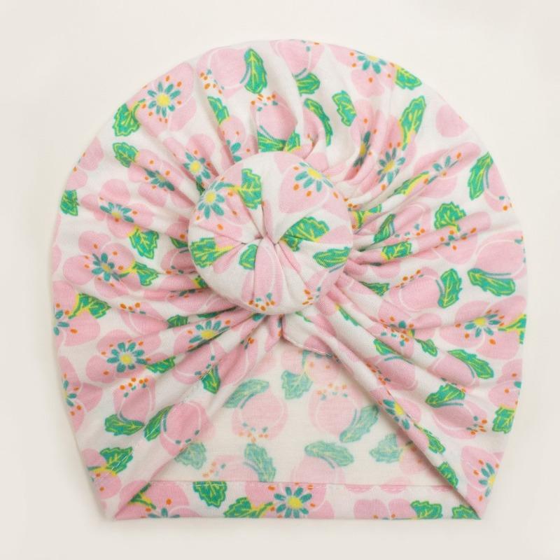 New Baby Donut Hat, Creative Indian Children's Pullover Hat, Thin Soft Baby Cap