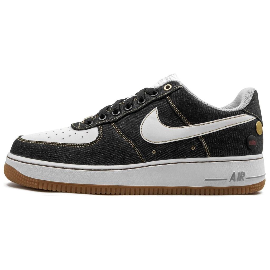 Nike Air Force 1 '07 Low Black Denim Unisex 630930-001