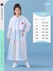 Children's Raincoat for Boys and Girls, Students, with a Special Section for School Bags, Long Full-Body Raincoat for Older Kids, Rainproof Against