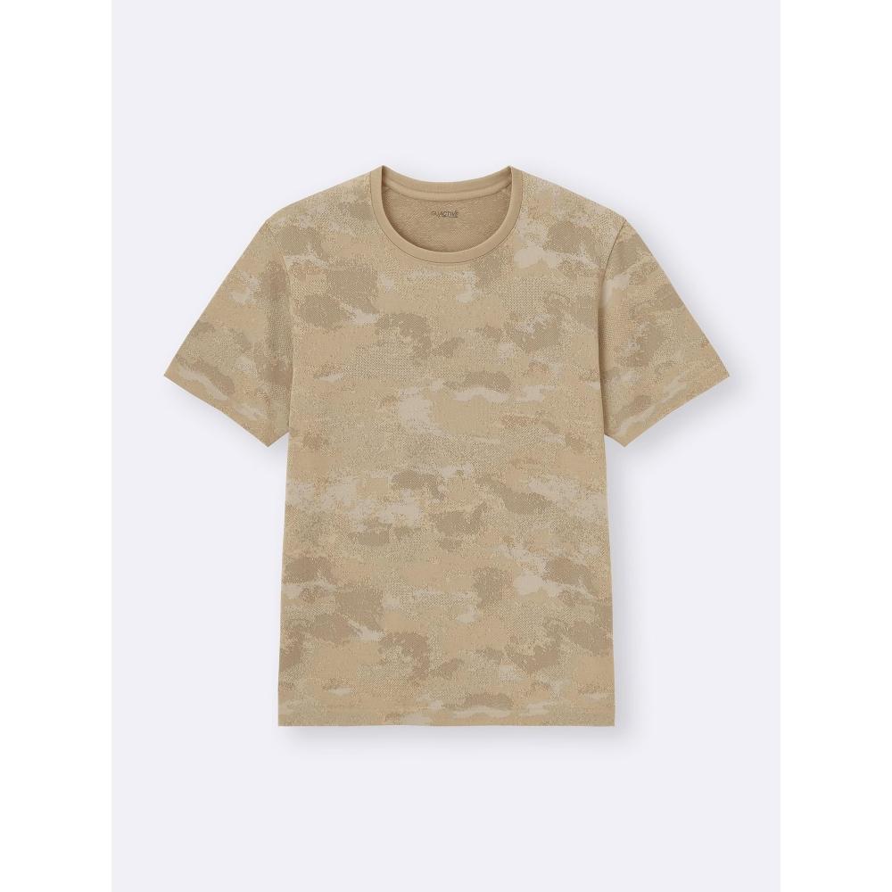 Gu By Uniqlo Side Seamless Crew Neck T  paTTern  Ga