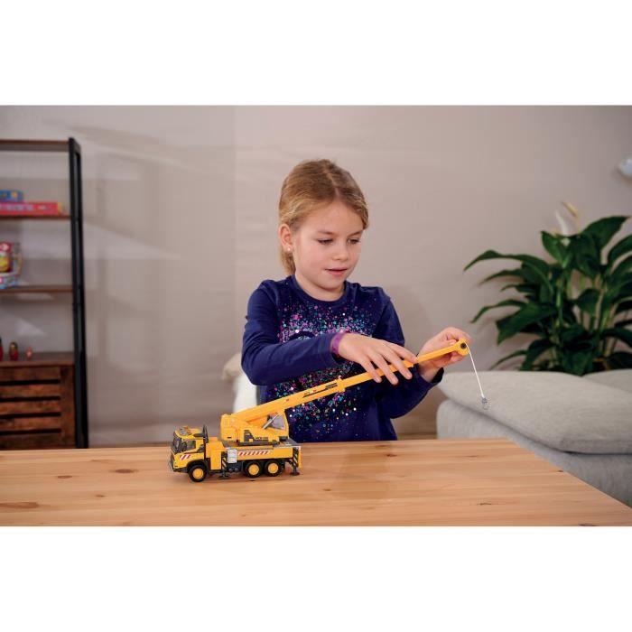 Majorette - volvo camion grue - dès 3 ans