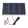 10W Framed Polycrystalline Solar Panel Kit with Controller - 12V/18V