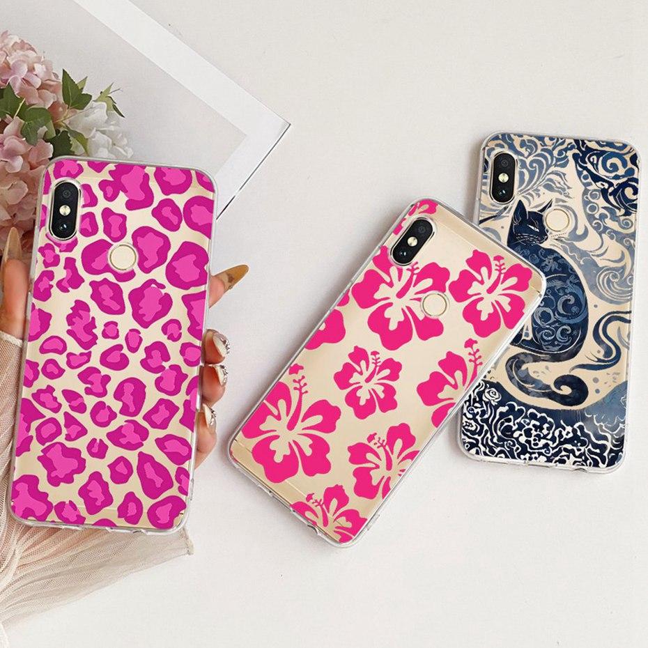 Clear TPU Case For Xiaomi Redmi Note 6 Newest Style Phone Cases For Redmi Note 6 Pro Note6 Soft Silicone Bumpers