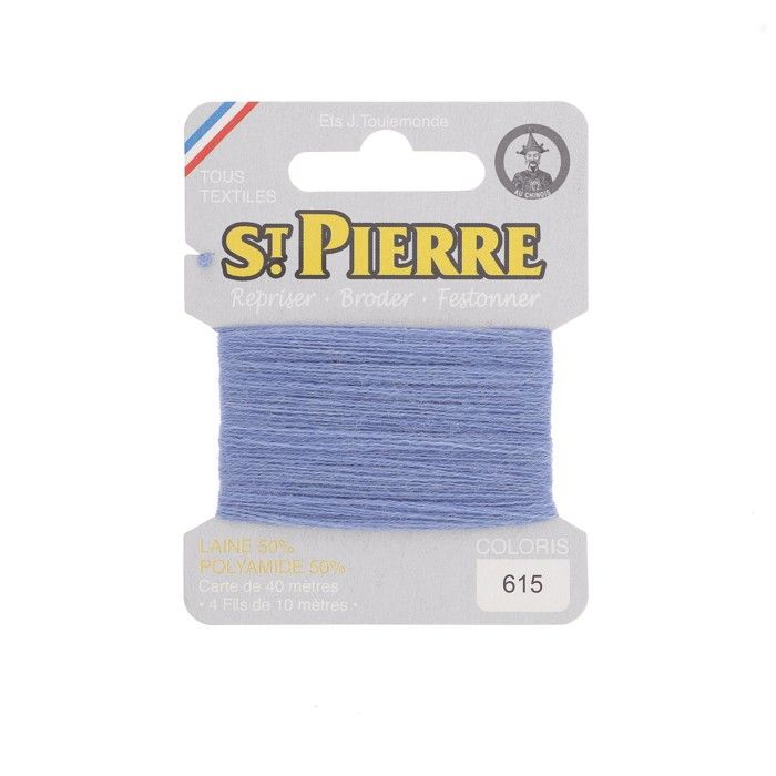 Laine Saint Pierre - repriser broder festonner 10 pièces - Att 615