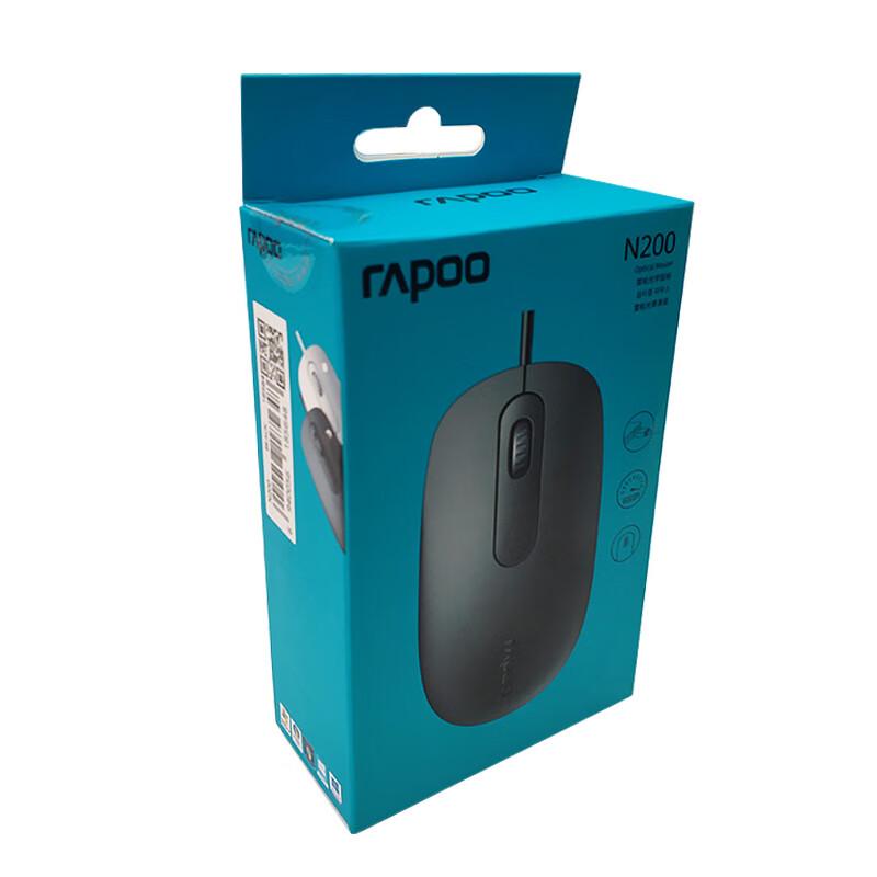 Rapoo N200 Wired Optical Mouse