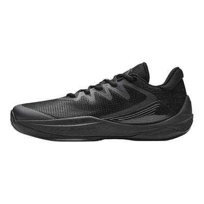 Jianshan 2.5 Retro Comfortable Trendy Shock Absorbing Durable Low Top Basketball Shoes Men Sneaker Basic-Black 112521604-4