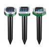Noiseless Mouse Repeller Solar Powered Rodent Deterrent Solar Ultrasonic Mole Repeller  Garden