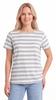 J.Style - Women' T-Shirt - Rt78040 Gray One Size
