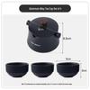 Ultra-Light Portable Aluminum Alloy Tea Set: One Pot & Three Cups for Camping and Travel