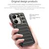 Capsule Series for Xiaomi Redmi Note 13 Pro 4G/Poco M6 Pro 4G Case TPU Rugged Ribbed Phone Cover