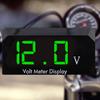Auto Meter Voltmeter, Digital Voltmeter Gauge for Car | Digital Display Voltmeter Head Bracket
