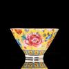 Chinese Style Enamel Ceramic Tea Set Teacup Hand Painted Teacup Household Master Cup Drinkware Supplies Home Decoration