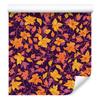 Intricate Floral Pattern Wallpaper In Burgundy, Red and Plum 50x1000