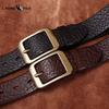 Retro Embossed Cowhide Leather Belt Men's Genuine Leather Trendy Versatile Casual Jeans Belt